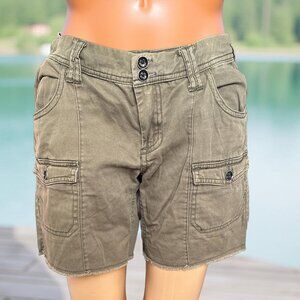 Roxy Olive Green Shorts Size 3